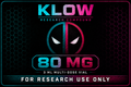KLOW Blend 80mg (GHK-cu 50mg / BPC-157 10mg / TB4 10mg / KPV 10mg)