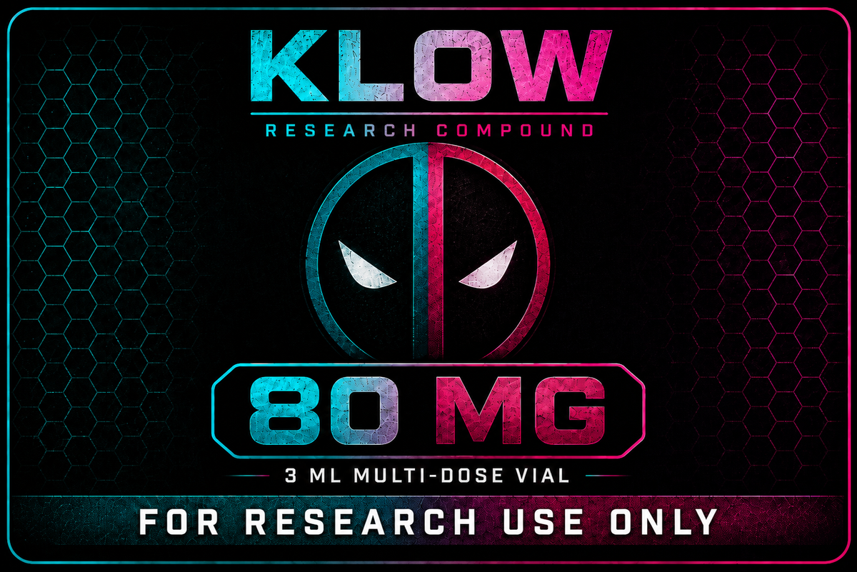 KLOW Blend 80mg (GHK-cu 50mg / BPC-157 10mg / TB4 10mg / KPV 10mg)