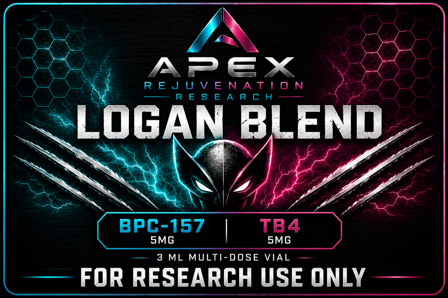Logan Blend (BPC-157/TB4) 5 mg / 5 mg